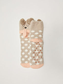 Ponpon Detayl? Nak??l? K?z ?ocuk Ev ?orab? - Waikiki фото 3