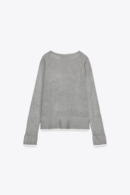 DOUBLE KNIT SWEATER - Zara фото 11