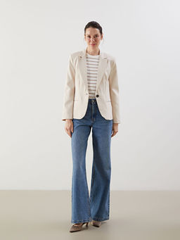 Regular Fit Kad?n Blazer Ceket