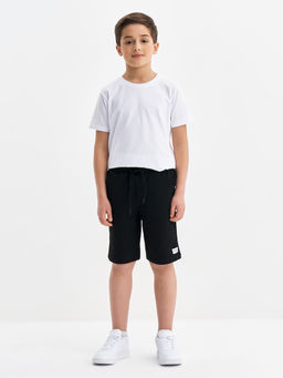 Черные шорты для мальчика - Kogankids фото 7