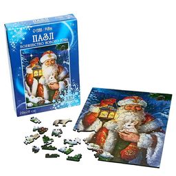 Пазл фигурный Волшебство Нового года - Лесная мастерская фото 3