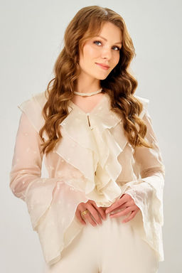 Блуза FITA 20812 экрю