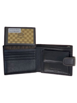 Портмоне мужское из натуральной кожи , цвет коричневый - Greta фото 2