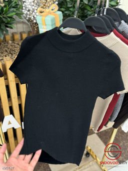 Футболка женская однотонная