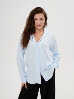 Рубашка 312.030060/голубой - Seven senses фото 3