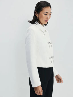 Жакет из хлопка с бантами / Zarina