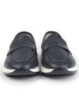 03-ZL-2081 NAVY Полуботинки женские (натуральная кожа)