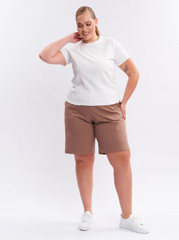 Шорты хлопковые THC02102BRW19 - Артесса фото 3