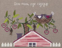 Набор для вышивания PANNA CE-7056 Родное гнездышко 23 х 18.5 см