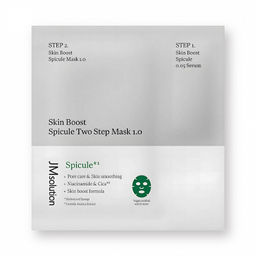 JMsolution Skin Boost Spicule Two Step Mask 1.0, 30ml - Двухфазная тканевая маска с микроиглами