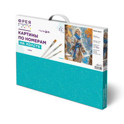 ФРЕЯ PNB/PL-315 Набор для раскрашивания по номерам 50 х 40 см Воин духа  фото 3