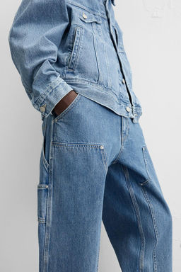 CARPENTER STRAIGHT-LEG JEANS - Zara фото 36