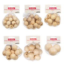 Бусина Zlatka дерево mix HBWS 02 6 шт ассорти