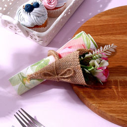 Набор для украшения: топпер С днём рождения 1 шт, кольцо для салфеток 1 шт, МИКС - Страна карнавалия фото 6