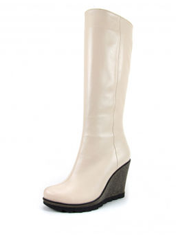 Сапоги EDART 904.Alegra.beige/шерсть