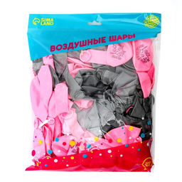 Воздушные шары латексные 12" «Моей любимой маме», 100 шт.