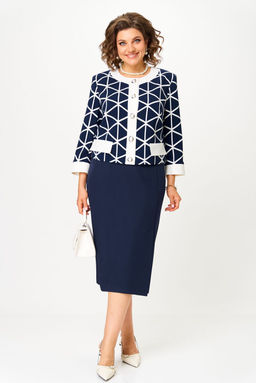 Костюм Aira Style 24128-Р сине-белый