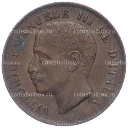 Монета 1 чентезимо 1904 года Италия