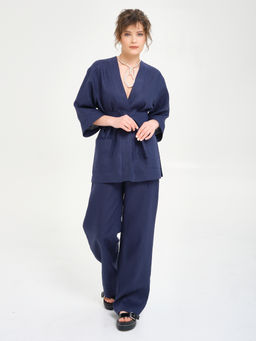 Брюки изо льна