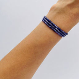 Бусины для украшений из иск. Циркона под аметист - Радуга самоцветов фото 2