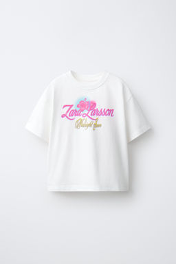 CAMISETA ZARA LARSSON  / Blanco