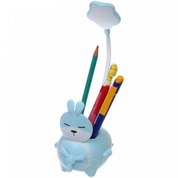 Цена за 2 шт. Настольная лампа "Sweet - Зверюшка" LED, USB 3w 5v, Голубой