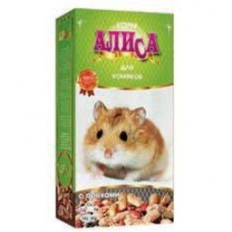 Алиса корм для хомяков с орехами 450 г. 1/30 00-00004730