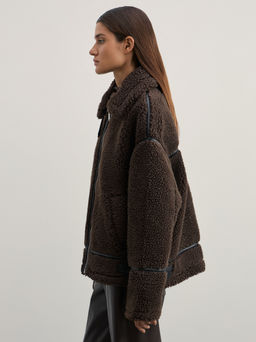 Дублёнка из искусственного меха / Zarina  фото 5