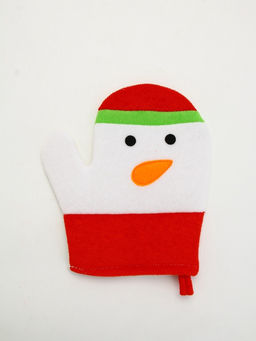 Подарочный набор новогодний Снеговик, гель для душа 2 шт х 150 мл, мочалка, URAL LAB