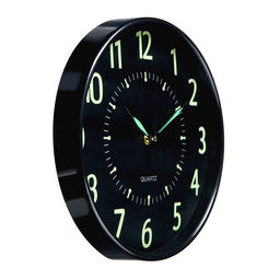 Часы настенные интерьерные «Зелёный глаз», светящиеся, бесшумные, плавный ход, 30×30 см, от батарейки 1×АА