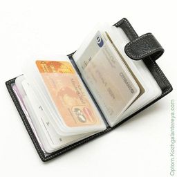 Женская кожаная визитница Sergio Valentini СВ 8115-010 фото 2