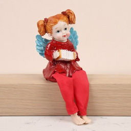 Фигурка Ангел висячие ножки 10,5 см / XC5577 /уп 4/144/ - Галеонтрейд фото 3