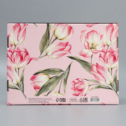 Коробка подарочная складная, упаковка, Цветы, 30.5?22?9.5 см