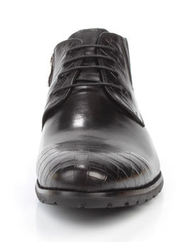 01-H9001-B75-SW3 BLACK Ботинки демисезонные мужские (натуральная кожа) размер 6UK - 40 российский