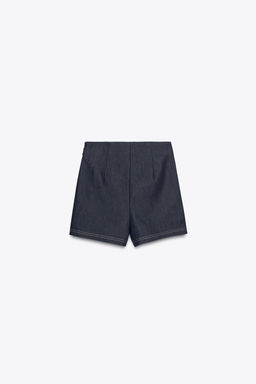 BUCKLE WRAP SKORT - Zara фото 10
