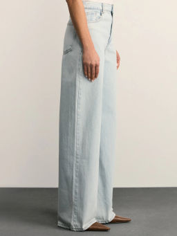 Джинсы wide leg с высокой посадкой / Zarina фото 3