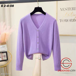 Кардиган женский на пуговицах