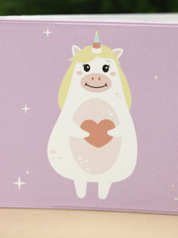 Обложка для студенческого Love unicorn, плотность 600 мкм