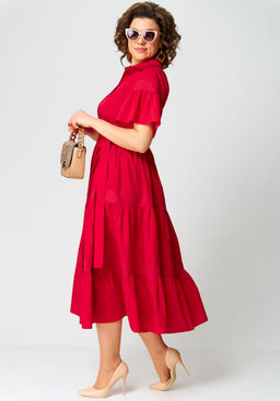 Платье EVA GRANT 7181М красный