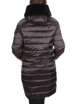 815-E09 BLACK Пальто зимнее женское VISDEER (200 гр. тинсулейт) - Fashion фото 5