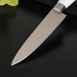 Нож кухонный Доляна Инканто, лезвие 15 см, цвет белый  фото 2