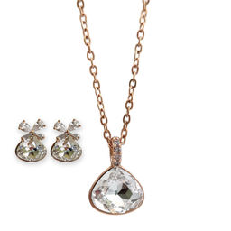 Комплект с кристаллами Swarovski