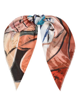 Платок жен. виск+шерсть 130х130 LG33-951-16