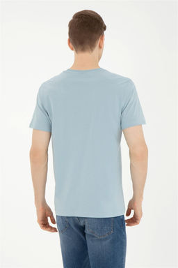 Мужская футболка водно-зеленого цвета - U.s. polo assn фото 5