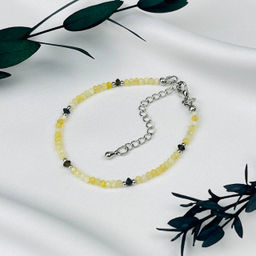 Браслет из Опала и Обсидиана