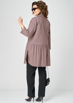 Блуза EVA GRANT 7068-1 капучино