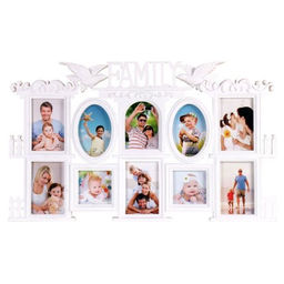 Фоторамка коллаж Семья 43x72 см / WK01 /уп 18/ 10 фото - Галеонтрейд фото 3