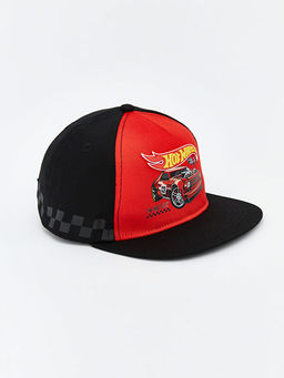 Hot Wheels Bask?l? Erkek ?ocuk Kep ?apka