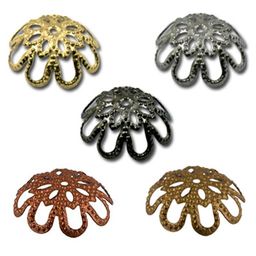 Zlatka Розетка для бус DC-008 15 мм 50 шт СК/Распродажа №04 под бронзу  фото 3