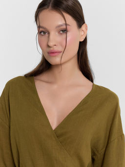 Жакет женский зеленый - Mark formelle фото 5